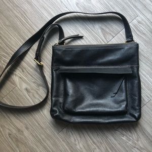 Fossil Crossover Leather Handbag